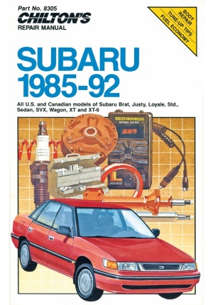 Chilton Subaru 85-92