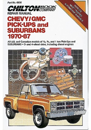 CHEVY-GMC PICK-UPS AND SUBURANS 1970-1987
