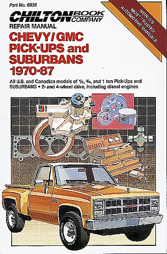 CHEVY-GMC PICK-UPS AND SUBURANS 1970-1987