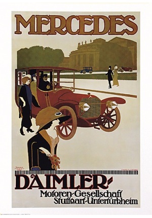 Poster Mercedes Daimler