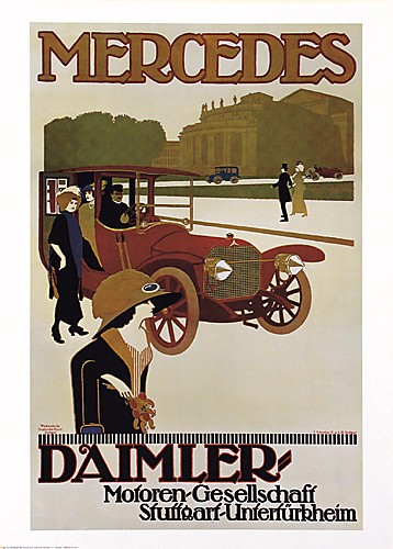 Poster Mercedes Daimler