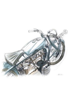 poster Reproduction BMW R11 1930