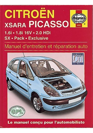 Citroën xsara picasso essence & diesel 1999-2004