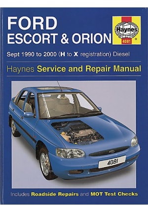 FORD ESCORT & ORION DIESEL SEPT 1990-2000