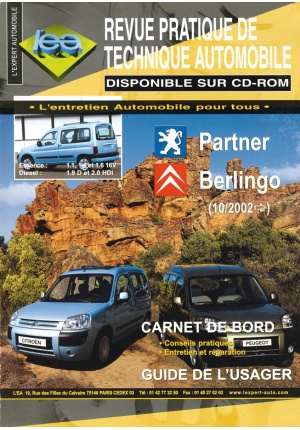 Citroen berlingo & Peugeot partner depuis octobre 2002