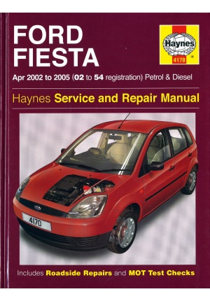 Ford fiesta petrol & diesel apr 2002-2005