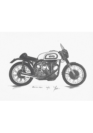 Litho norton manx