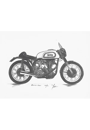 Litho norton manx