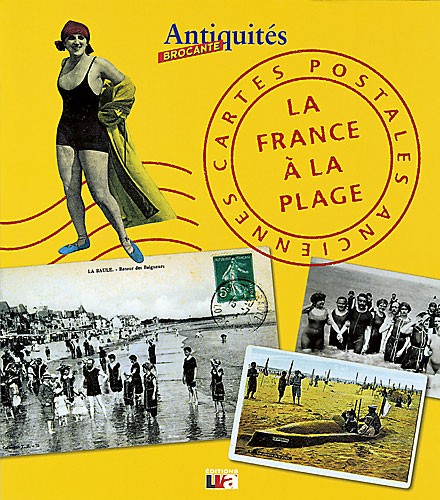 Cartes postales anciennes : la France à la plage