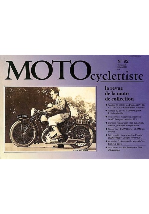 Motocyclettiste N°92