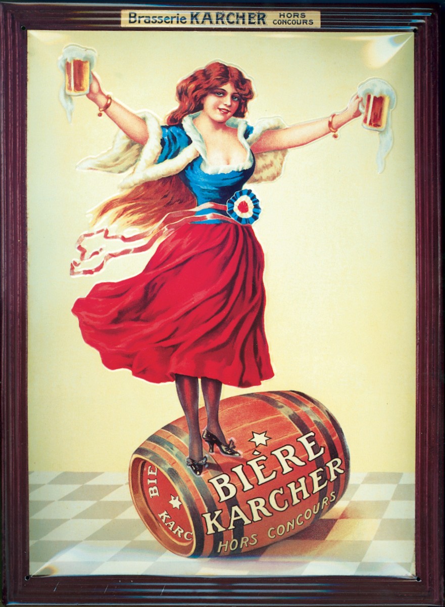 Plaque bière Karcher