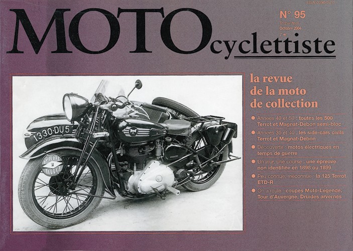 Motocyclettiste n° 95