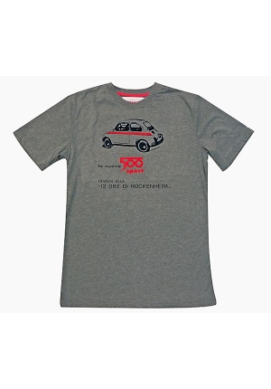 TEE SHIRT (XXL) GREY FIAT