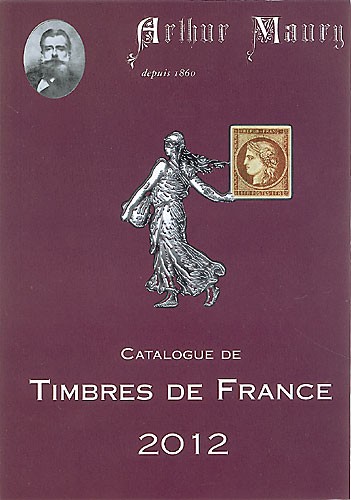 Catalogue de timbres de France 2012