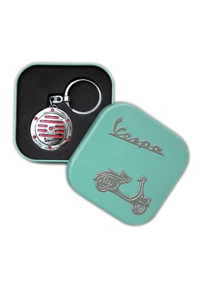 Porte-clé Vespa Klaxon – Rouge