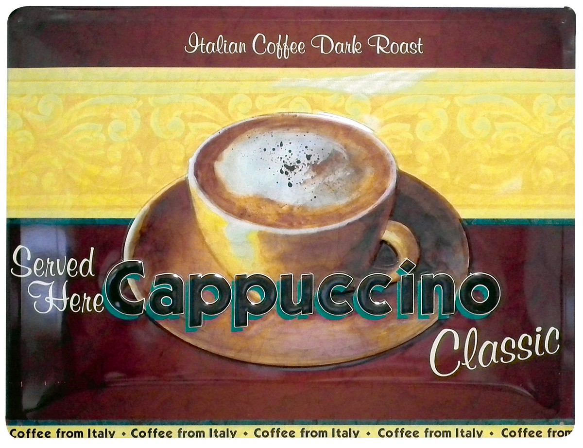 Plaque Cappuccino