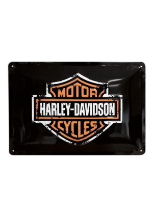 Plaque métal Harley-Davidson motor cycles