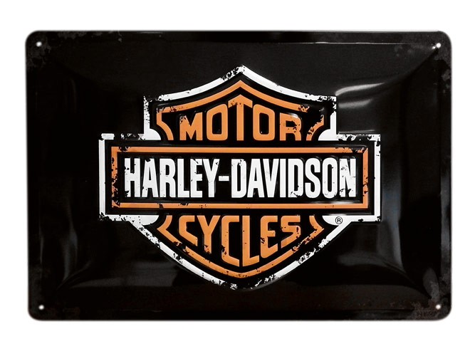 Plaque Harley-Davidson motor cycles