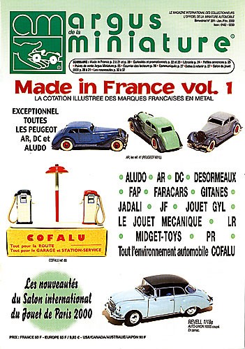 Argus de la miniature Made in France vol.1