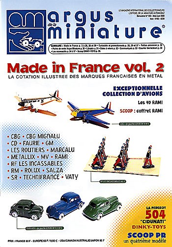 Argus de la miniature Made in France vol. 2