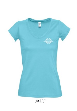 Tee-shirt mild bleu atoll