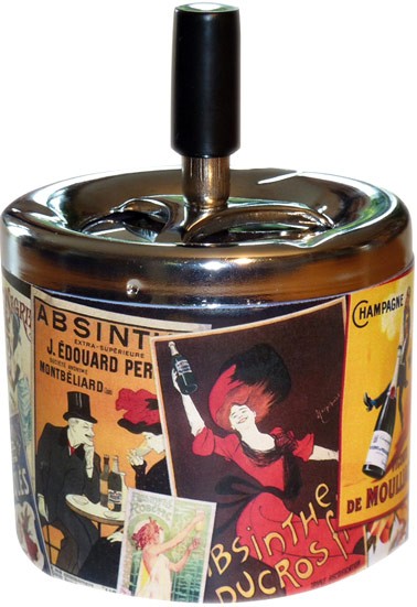 cendrier Patchwork alcool