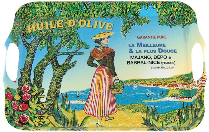 Plateau mélamine Huile d'Olive