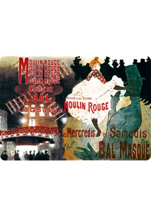 Set de table Moulin Rouge