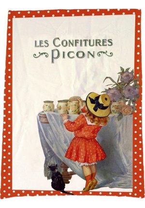 Torchon Les Confitures Picon