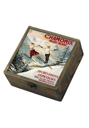 Coffret bois Chamonix