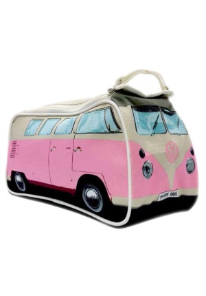 Trousse de toilette Volkswagen bus rose