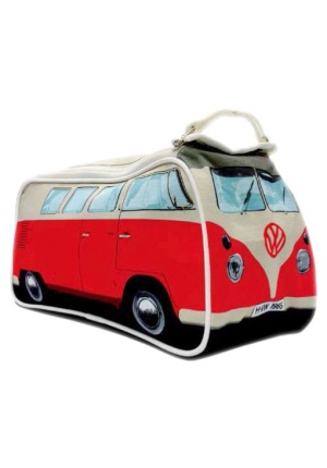 Trousse de toilette Volkswagen bus rouge