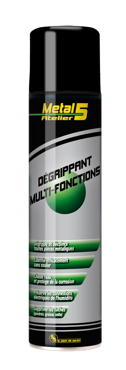 Dégrippant multi fonctions métal 5