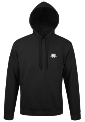 Sweat capuche snake noir
