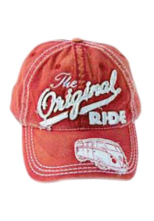 Casquette Volkswagen the original ride red