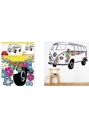 Sticker mural VW Combi