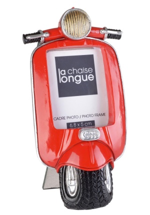 Cadre photo scooter