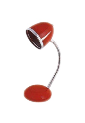 Lampe colombus à poser rouge