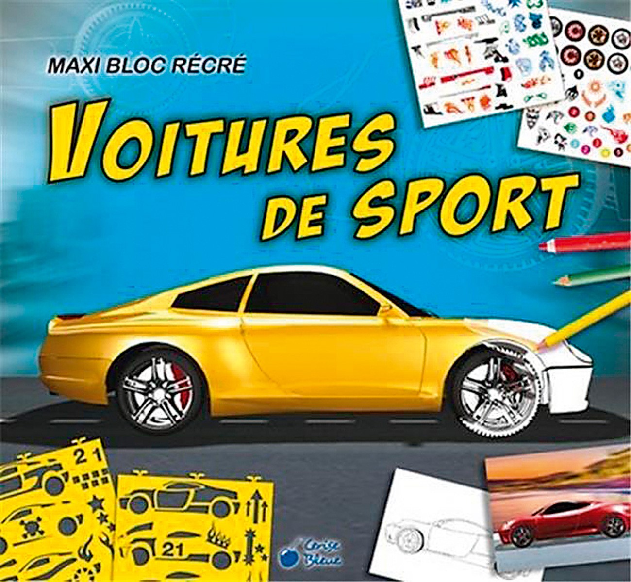 Maxi bloc récré voitures de sport