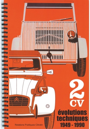 2 CV évolutions techniques 1949-1990