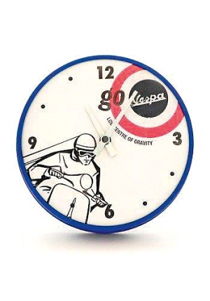 Horloge Vespa low centre of gravity