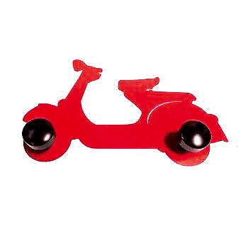 Cintres métal Vespa rouge