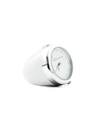 Mini horloge Vespa phare blanche