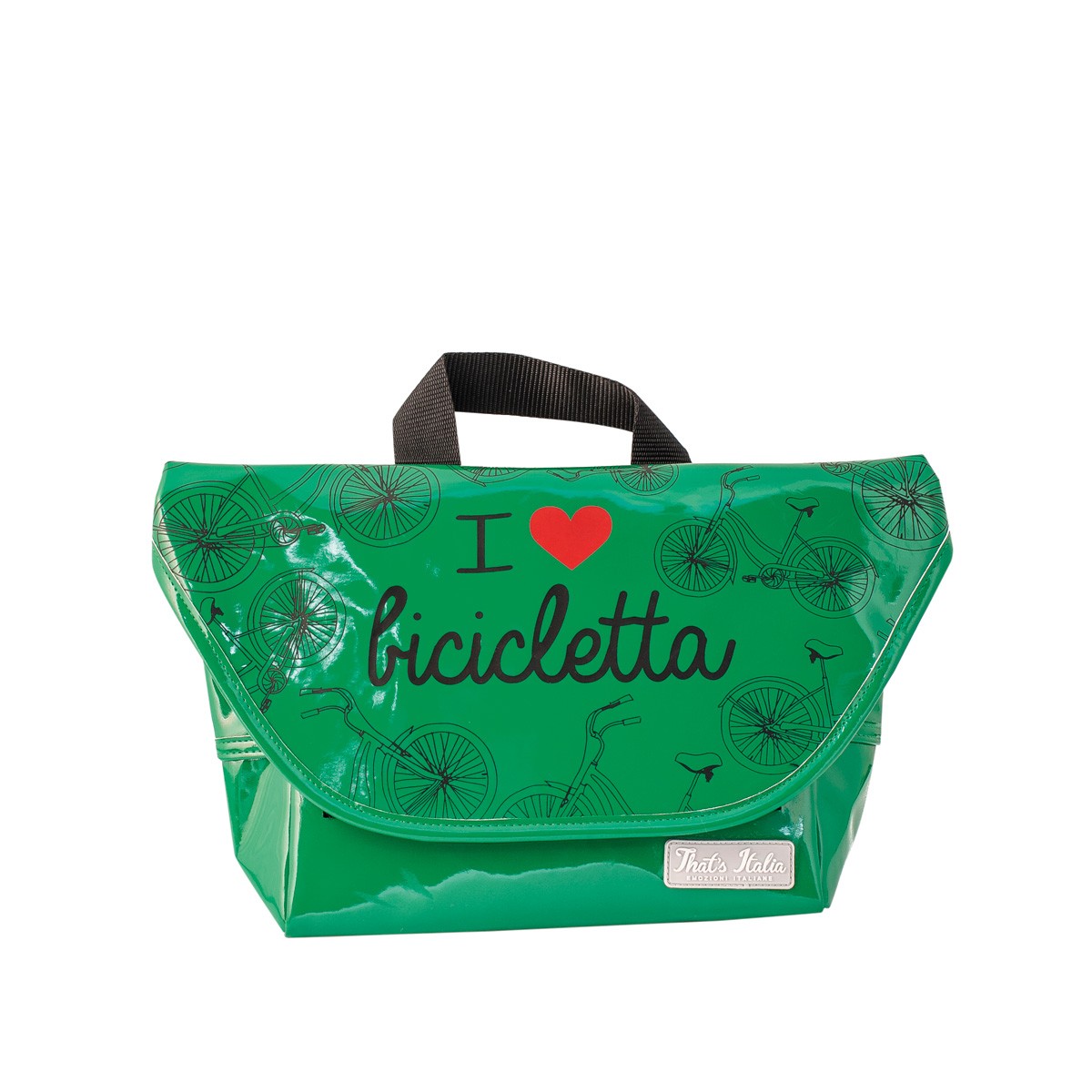 Sacoche de guidon vélo vert