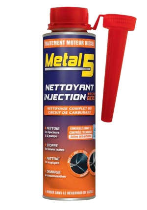 Metal 5 nettoyant injection diesel
