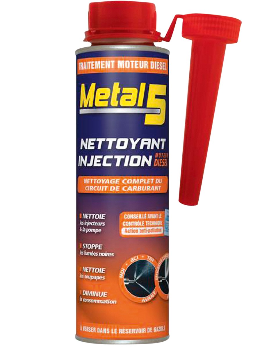 Metal 5 nettoyant injection diesel