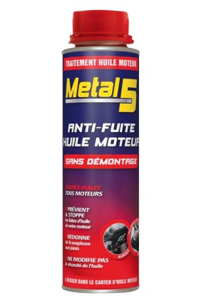 Metal 5 anti-fuite huile moteur