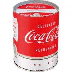 Tirelire en métal Coca Cola