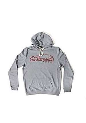 Sweat capuche Gentlemen’s Factory gris chiné XL