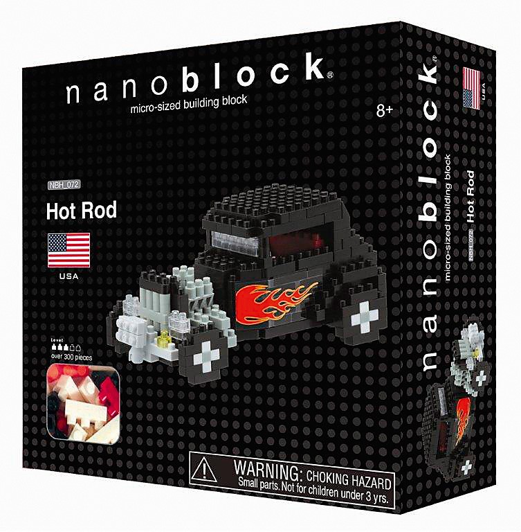 Nanoblock hot rod